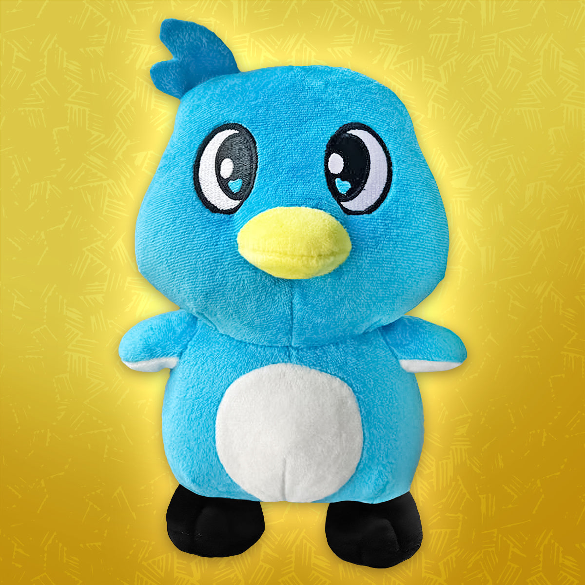 Front view of official Milo Plushie
