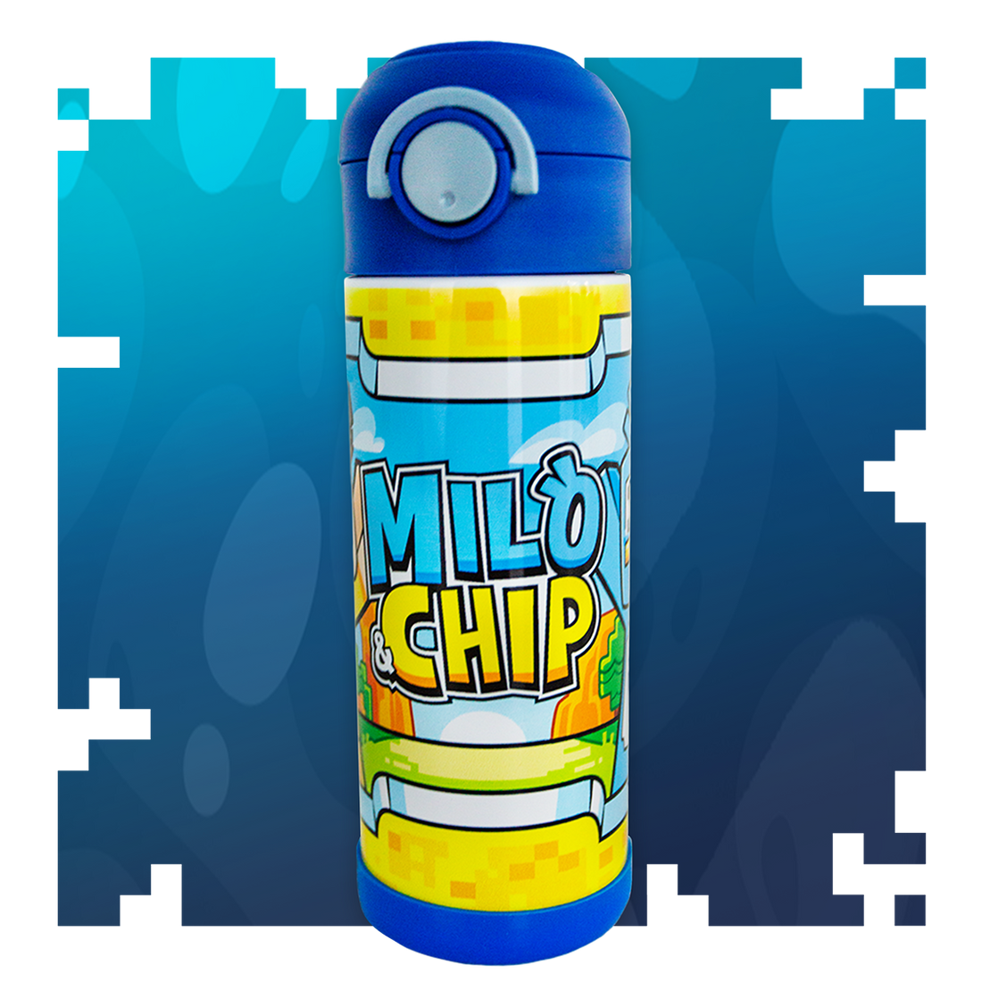 Milo &amp; Chip Water Bottle