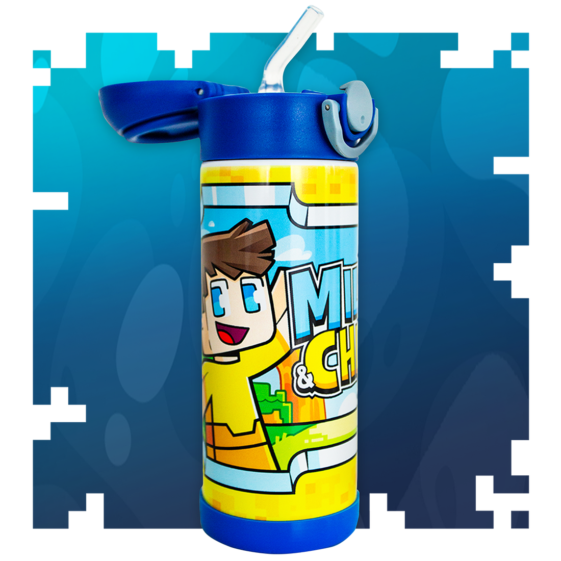 Milo &amp; Chip Water Bottle