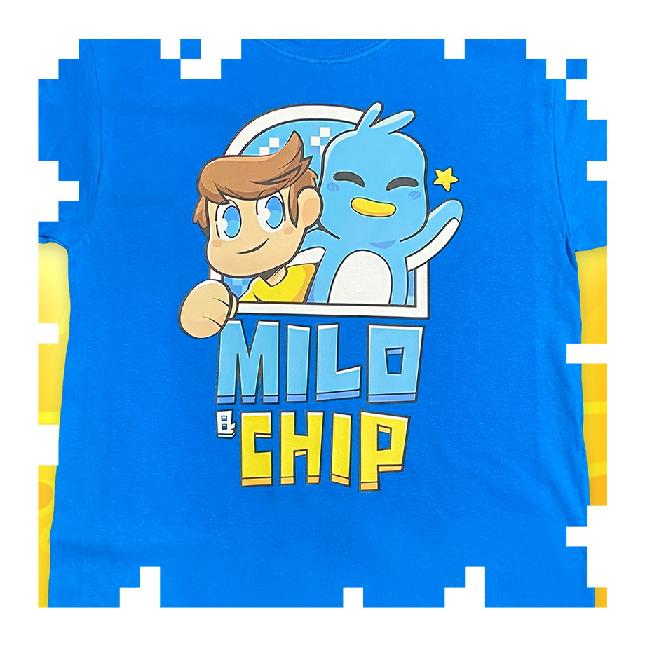 Milo &amp; Chip Blue Skies Shirt