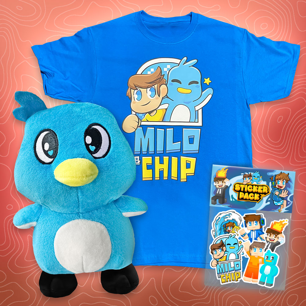 Milo and Chip official Super Fan Bundle